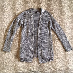 Express Black/White Cardigan Size Small